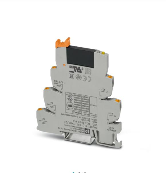菲尼克斯 2900364 - PLC-OPT-24DC/24DC/2固态继电器